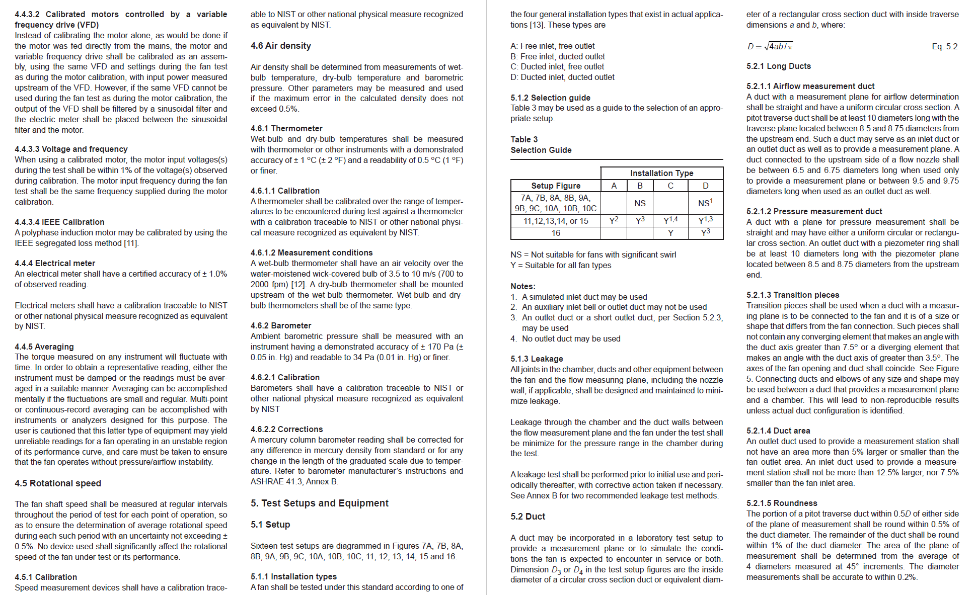 风机标准ANSI/AMCA Standard 210-16/ANSI/ASHRAE Standard 51-16